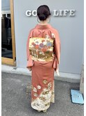 『ヘアセット×訪問着付』