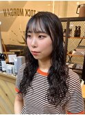 【MORGAN】レデースくせ毛風パーマ×ロングパーマ