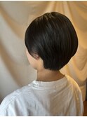 ハンサムショート/丸みショート/前髪あり