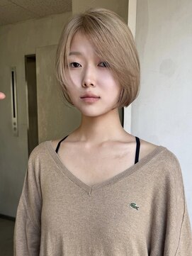 アルテヘアー(arte HAIR) 【arteHAIR】ボブ/ミニボブ/ミルクティーベージュ