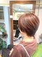 ポンポネの写真/【越谷】ナチュラルで柔らかい印象のショートカットで、あなたに似合うヘアスタイルをご提案