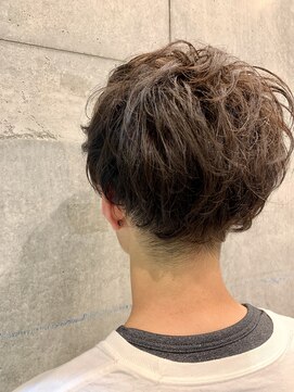 メンズプライマル(Men’s PRIMAL) MEN'S HAIR/ブルーブラック/フェザーパーマ/千葉駅