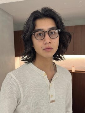 プロス(Pros) メンズレイヤーボブ/メンズパーマ/ニュアンスパーマ