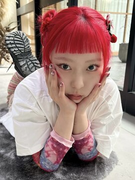 ラキング ギンザ トウキョウ(LAKING GINZA) くびれヘア/アプリコットオレンジ/夏/ハイライトカラー[銀座駅]