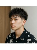 ツーブロックツイストスパイラル　20代 30代 40代 50代 60代