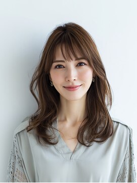 e.m.a プレミアムビューティーサロン 栄駅店(e.m.a PREMIUM BEAUTY SALON) レイヤーカット/イメチェン/外ハネボブ/美髪/ワイドバング/髪型