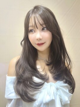 ロンドガーネット 池袋(Lond garnet) 暗めカラー/韓国風巻き/レイヤーカット/髪質改善/縮毛矯正/池袋
