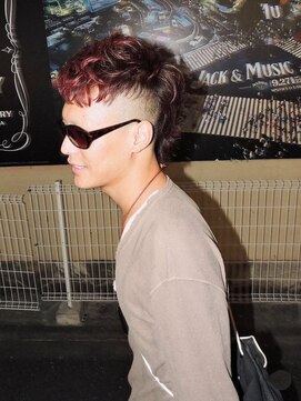 ブロック ジャポン(bloc japon) メンズカット デザインカラー 刈り上げ フェード/本間