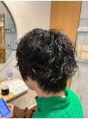 ツヤ×デザインパーマ