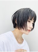 シャギーレイヤーショートカット【表参道/青山　drop】