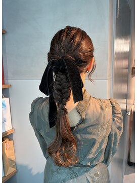 シャルムバイケンジ(Charm.by KENJE) 【編みおろし】結婚式/銀座/ヘアセット/アレンジ/有楽町