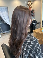 グム(GUM) ショコラブラウン×ツヤロング