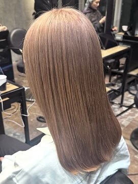 エノア 東京(ENORE) ミルクティ/ミルクティベージュ/ブリーチ/ダブルカラー