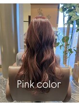 【ピンクカラー】いつものイメージを変えてみるのも…◎