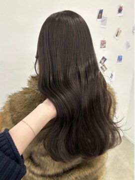 オルセン(OLSEN) チョコレートグレージュ/レイヤーカット