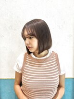 ロンド レイ 立川(Lond Ray)&nbsp;ラテグレージュ/レイヤーボブ/韓国巻き/結べるレイヤー/立川