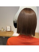 ルノア(lunoa) カラー+ヘッドスパ+トリートメント+マーブ