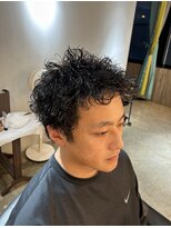 ビハインドザカーテン(BEHIND THE CURTAIN)&nbsp;スパイカーショート×パーマスタイル