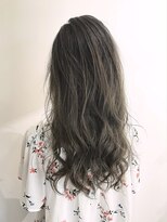 フープヘアー(HOOP.HAIR)&nbsp;【ＨＯＯＰ】ヴェールウェーブグレージュスタイル