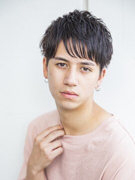 アイヴィ 表参道(IVY) 小久保style☆透明感ブリーチなしアッシュニュアンスマッシュ