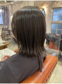 『千葉駅 celilo 大木葉子』 ダークグレージュ
