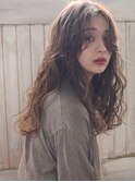 Lien☆アンニュイ波打ちウェーブパーマ×ナチュラルベージュ
