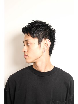 メリケンバーバーショップ フクオカ(MERICAN BARBERSHOP FUK) ナチュラルベリーショート