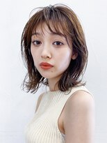 アイティーバイアルバム 下北沢店(IT by ALBUM)&nbsp;ラフカール_セシルカットココアブラウンアースカラー_8025