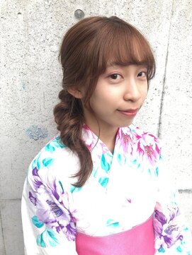 カール 鶴川店(K:R) 編み下ろしヘア