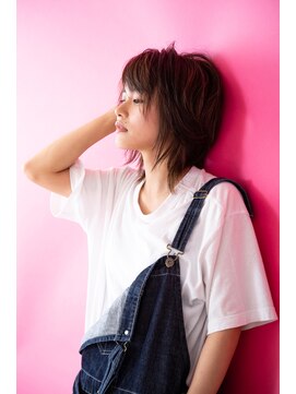 エルパライソ(Hair make Elparaiso) ハイライトウルフカット