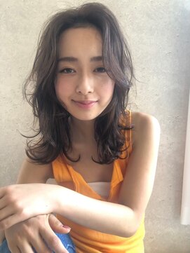 サンプラス(san+) レイヤーミディアム×ブラウン