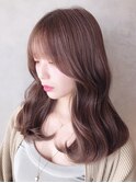 顔まわりカット_ショコラアッシュヘルシースタイル_ba404542