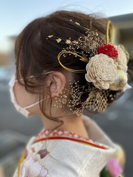 イマージュヒラ 着付けヘアセット