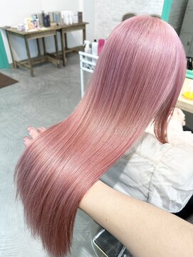 コル(col oodori) 【ブリーチしてても艶々ホワイトピンク】