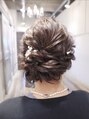ウフアンビアンス(Oeuf.ambiance)&nbsp;ヘアアレンジ得意です!メニューに+500円で簡単アレンジも可能☆