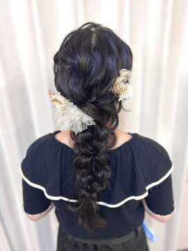 サニー(hair set salon Sunny) 編み下ろし