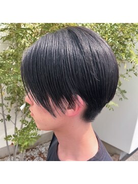 シン(shin) 前髪長めのショートヘアのお客様です!