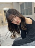 韓国レイヤー/韓国風/ボブ/髪質改善/黒髪/ブリーチなし〔池袋〕