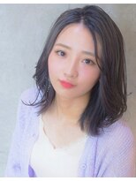 ストーリア 池上店(STORIA)&nbsp;エギョモリ×前髪なしミディアム★韓国★