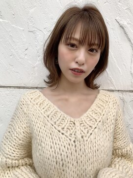ハローバイシー 仙台(Hello by Sea) 小顔美髪☆韓国風レイヤーカット×外ハネボブ[仙台]