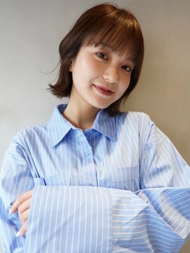 ニコ トウキョウ 渋谷(nico TOKYO) くびれボブ/切りっぱなし/結べるボブ