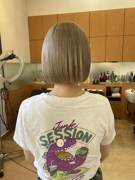 シャンプーボーイ ヒノ(SHAMPOO BOY Hino) ハイトーン×ボブ