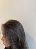 ブリーチなしグレージュ　イルミナダブルカラー　代々木上原