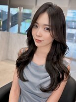 クム(kumu) レイヤーカットロング/ 前髪/顔周りカット/栄/名古屋/シースルー