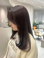 ルカ リノア(Luca lino:a)&nbsp;まとまるレイヤーカット＋赤みブラウン