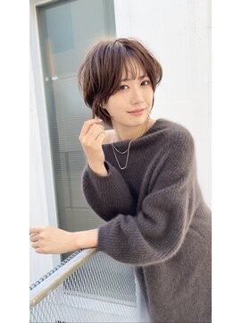 グリーンミドル(GREEN middle) 30代40代大人フェミニンレイヤーボブ