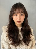 パーマロングパーマ