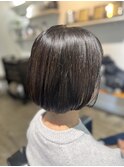 大人可愛い大人ショートボブ30代40代50代イメチェン美髪代官山