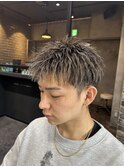 メッシュスパイキーショート