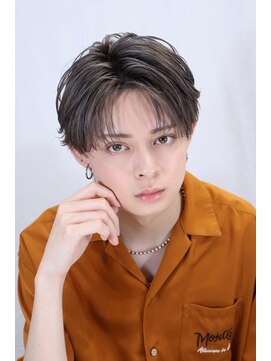 オーシャントーキョー 仙台(OCEAN TOKYO) ニュアンスコンマバングメンズブリーチグレーシルバー仙台